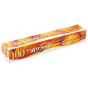 （まとめ） 宇部フィルム NEWポリラップ 30cm×100m 1本 【×10セット】
