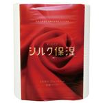（まとめ） 河野製紙 P・エイドシルク保湿トイレットロール ダブル 芯あり 35m 1パック（4ロール） 【×15セット】