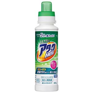 （まとめ） 花王 ウルトラアタックNeo 本体 400g 1本 【×10セット】