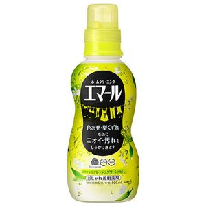 （まとめ） 花王 エマール リフレッシュグリーンの香り 本体 500ml 1本 【×10セット】