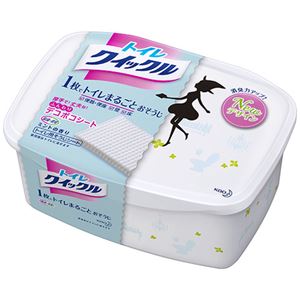（まとめ） 花王 トイレクイックル 本体 1箱（10枚） 【×15セット】