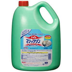 （まとめ） 花王 トイレマジックリン 強力クレンザー 業務用 4.5kg 1本 【×3セット】
