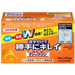 （まとめ） 花王 トイレマジックリン 流すだけで勝手にキレイ オレンジの香り つけかえ用 80g 1個 【×10セット】