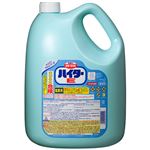（まとめ） 花王 ハイターE 洗濯用漂白剤 業務用 5kg 1本 【×5セット】