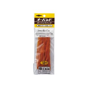 （まとめ） 共和 オーバンドパック #320 内径76mm GL-410 1パック（12本） 【×30セット】