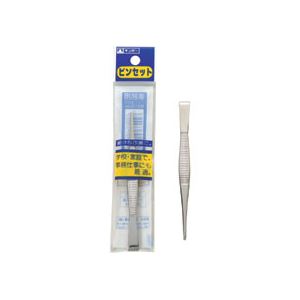 （まとめ） 銀鳥産業 ピンセット 事務用 PS-JF 1本 【×40セット】