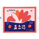 （まとめ） 合鹿製紙 おはながみ五色鶴 赤 GO-500-R 1パック（500枚） 【×10セット】