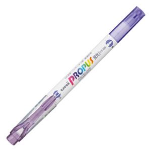 （まとめ） 三菱鉛筆 蛍光ペン プロパス・ウインドウ ソフトカラー ラベンダー PUS102T.34 1本 【×60セット】