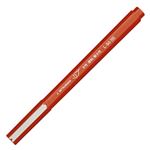（まとめ） 三菱鉛筆 水性サインペン リブ極細 0.5mm 赤 L50.15 1本 【×60セット】