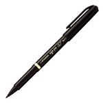 （まとめ） 三菱鉛筆 水性サインペン リブ細字 0.7mm 黒 MYT7.24 1本 【×60セット】