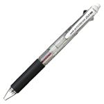 （まとめ） 三菱鉛筆 多機能ペン ジェットストリーム2＆1 0.7mm （軸色：透明） MSXE350007.T 1本 【×10セット】