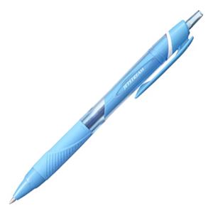 （まとめ） 三菱鉛筆 油性ボールペン ジェットストリーム カラーインク 0.7mm ライトブルー SXN150C07.8 1本 【×40セット】