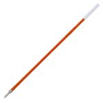 （まとめ） 三菱鉛筆 油性ボールペン替芯 0.7mm 赤 VERY楽ボ細字用 SA7N.15 1セット（10本） 【×10セット】