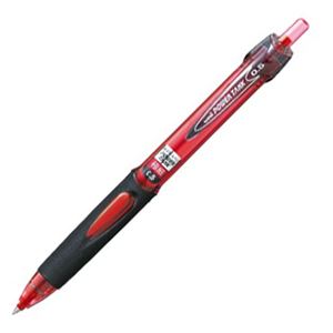 （まとめ） 三菱鉛筆 油性加圧ボールペン パワータンク スタンダード 0.5mm 赤 SN200PT05.15 1本 【×30セット】