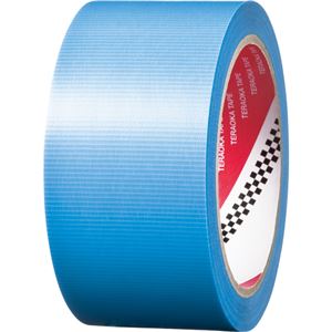 （まとめ） 寺岡製作所 養生用P-カットテープα 50mm×25m 青 NO.4100アオ50 1巻 【×15セット】