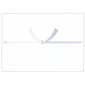 （まとめ） 寿堂 仏のし紙 蓮柄なし A4 コピー用FSC森林認証紙 55732 1パック（100枚） 【×5セット】