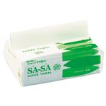 （まとめ） 太洋紙業 SA-SAペーパータオル 200枚 SA2025 1パック 【×30セット】