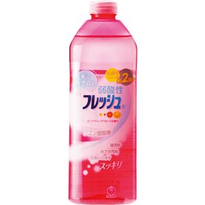 （まとめ） 第一石鹸 キッチンクラブフレッシュ ピンクグレープフルーツ 詰替用 400ml 1本 【×30セット】