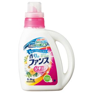 （まとめ） 第一石鹸 香りのファンス 液体衣料用洗剤リキッド 本体 0.9kg 1本 【×10セット】