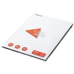 （まとめ） 長門屋商店 Color Paper A4 特厚口 白 ナ-3401V 1冊（100枚） 【×5セット】