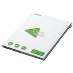 （まとめ） 長門屋商店 Color Paper B5 厚口 白 ナ-4301 1冊（100枚） 【×10セット】