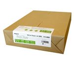 （まとめ） 長門屋商店 ホワイトペーパー A4 厚口 90kg ナ-512 1冊（500枚） 【×2セット】
