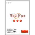 （まとめ） 長門屋商店 ホワイトペーパー B4 特厚口 110kg ナ-023 1冊（50枚） 【×5セット】