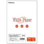 （まとめ） 長門屋商店 ホワイトペーパー B5 特厚口 110kg ナ-021 1冊（50枚） 【×10セット】