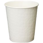 （まとめ） 日本デキシー ホワイト断熱カップ 250ml（8.5オンス） KHCD75LW 1パック（10個） 【×40セット】