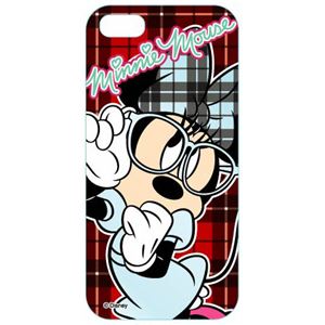 カスタムカバーiPhone5C（ミニー チェック）