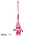 【ケアベア】根付ストラップ（ラブアロットベア）