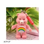 【ケアベア】根付ストラップ（チアベア）