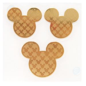 【Disney】ディズニー モバイルメタルシール S（ゴールド）