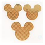 【Disney】ディズニー モバイルメタルシール S（ゴールド）