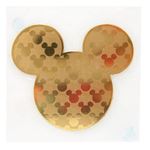 【Disney】ディズニー モバイルメタルシール L（ゴールド）