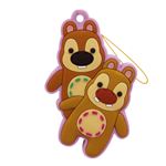 【Disney】プーカールーズ ラバーストラップ（チップ＆デール）