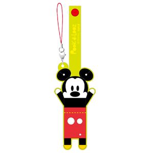 【Disney】プーカールーズ イヤホン巻きストラップ（ミッキー）