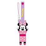 【Disney】プーカールーズ イヤホン巻きストラップ（ミニー）