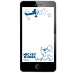 【Disney】スマートフォン SENSAI ミッキー（画面保護シール）（レトロ）