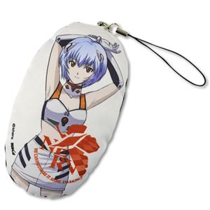 【エヴァンゲリオン】エヴァンゲリオンレーシング ダイカット縫製クリーナーマスコット（レイ ホワイト）