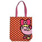 【豆しぱみゅぱみゅ】トートバッグ（みずたま）
