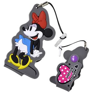 【Disney】イヤホンジャックコードホルダー ミニー（ミニー）