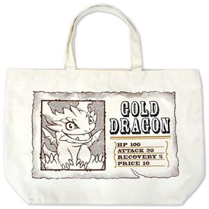 【パズル＆ドラゴンズ】 ビッグトートバッグ（ゴールドドラゴン）