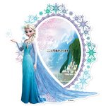 ウォールステッカー ペタモ フォトフレーム アナと雪の女王（エルサ）