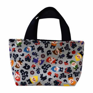 Disney Snow White and Seven Dwarfs Designed by Kinpro ミニトート（小人 総柄）