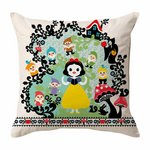 Disney Snow White and Seven Dwarfs Designed by Kinpro クッション（チロリアン）