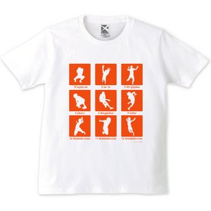 ハイキュー！！　Ｔシャツ（シルエット　ホワイトＬ）