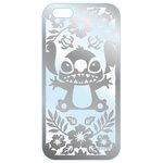 カスタムカバー　iPhone 6 シルバー　ディズニー（スティッチ）