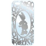 カスタムカバー　iPhone 6 シルバー　ディズニー（デイジー シルエット）