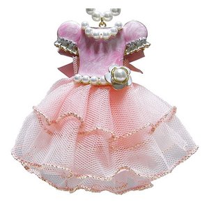 大人可愛い♪ドレスアップチャームネックレス/ピンク